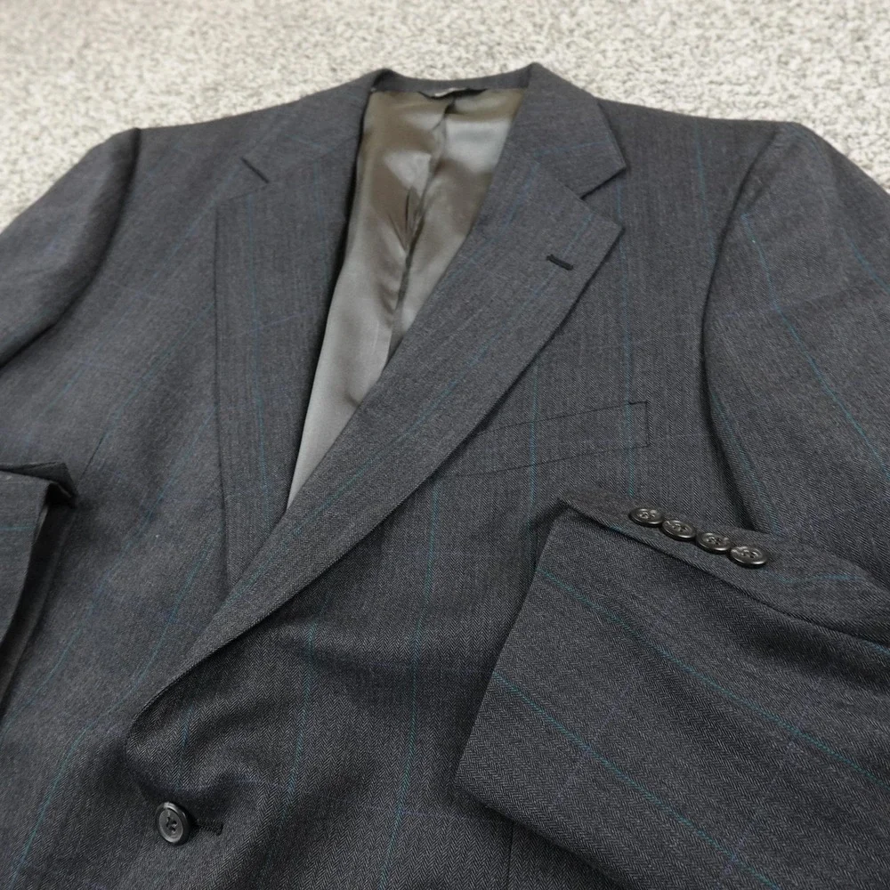 VTG Ralph Lauren Blazer Mens 44 Wool Polo University Club Sport Coat Jacket USA‎